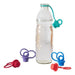 Set of 4 Hanging Bottle Stoppers Assorted Colors 0