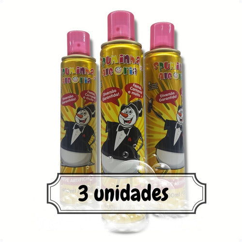 Espuminha De Carnaval Spray De Neve Artificial Alegria 1