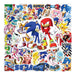 Monadas Stickers Autohadesivo Sonic X 50 Vinilo 0