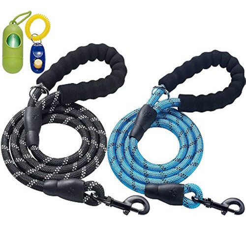 Ladoogo - Correa Para Perro, 5 ft, Resistente, Con 0