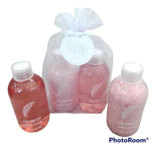 Luxurious Spa Gift Set - Rose Scented Aromatherapy Kit for Women - Pack Regalo Mujer Aroma Rosas Set Spa Kit N55 Feliz Dia