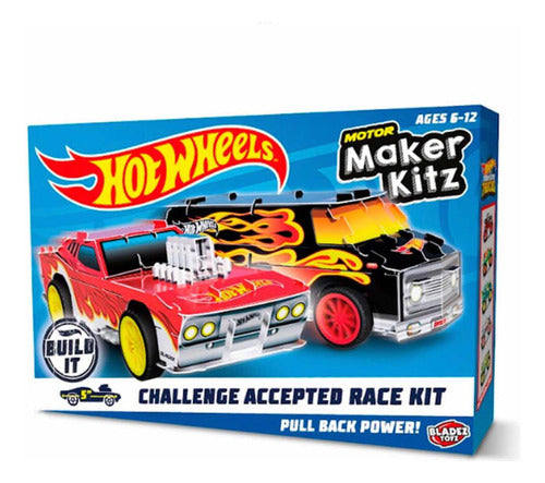 Hot Wheels Challenge Accepted Race Kit Pull Back 0