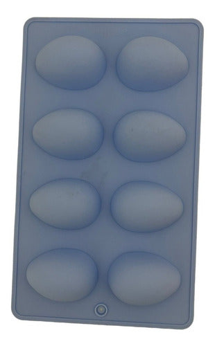 Silicone Easter Egg Mold X 8 4.4 cm / LauAcu 0