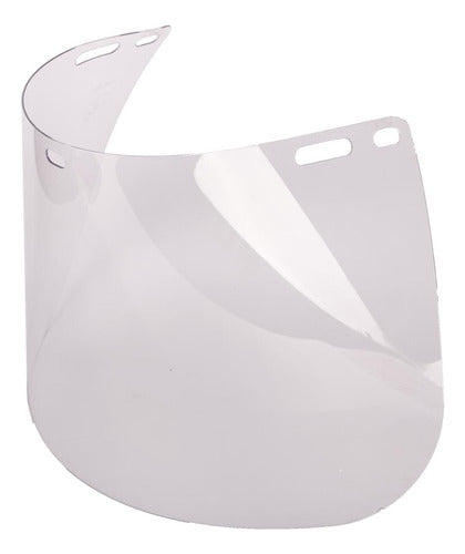 Flat Transparent Face Shield with Standard Harness Support 1