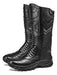 Bota Coturno Fran Boots Militar Com Ziper Moto Cano Longo 4