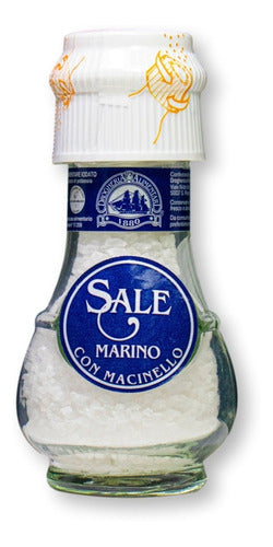 San Giorgio Sea Salt with Grinder 90g Imported from Italy 0