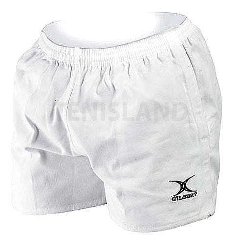 Gilbert Adult Gabardina Rugby Shorts with Pockets 3