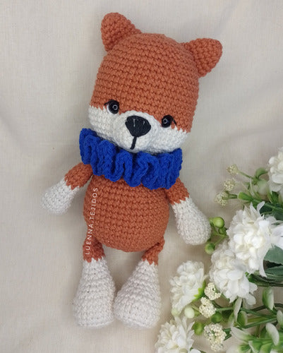 Fox / Cuddle Toy / Crochet Knit / Amigurumi / Baby 1