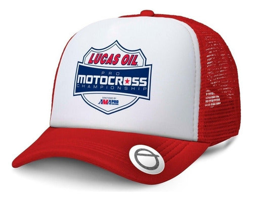 Newcaps Trucker Lucas Oil Motocross Cap 1