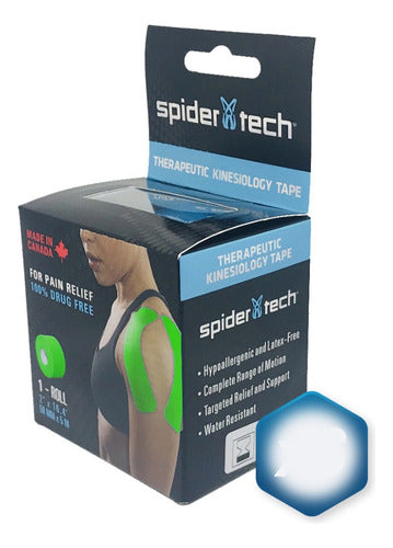 SpiderTech Kinesiology Tape Neuromuscular Spidertech / Pack of 6 48