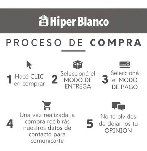 Hiper Blanco Funda De Almohada 50x70 Lisas Soft Super Suave 180 Hilos 3