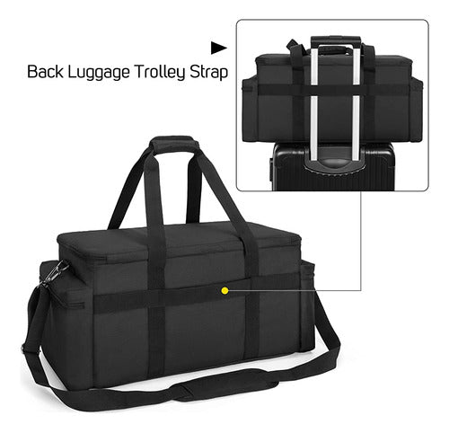 LoDrid Cable File Gig Bag With Removable Padded Bottom 3