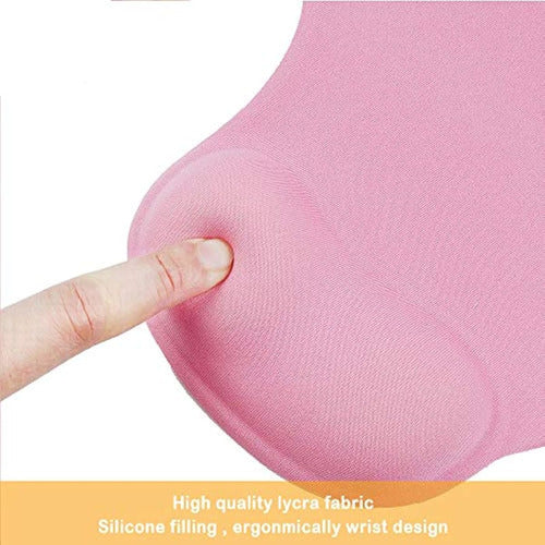 Demonchest Ergonomic Office Mouse Pad with Gel Wrist Support 3