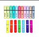 Trabi Set of 18 Fluorescent Highlighters and Amazing Pastels 0