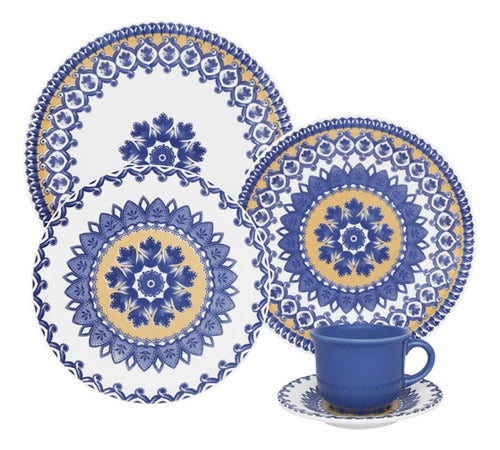 Oxford Set Juego De Vajilla X30 Piezas Porcelana La Carreta 0