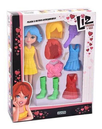 Liz Doll Vestidos Y Pelucas Liz Doll 2000 Ditoys 0