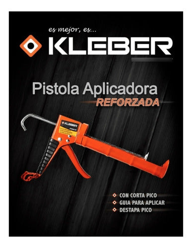 Kleber Reinforced Silicone Applicator Gun 1