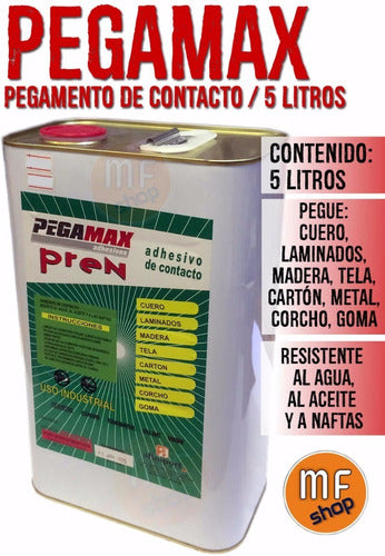 Pegamax Contact Adhesive 5 Kgs Offer Mf Shop 1