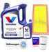 Valvoline Kit Filtros + 5L Aceite 10W40 VW Bora Beetle Golf 1.8T 2.0T 0