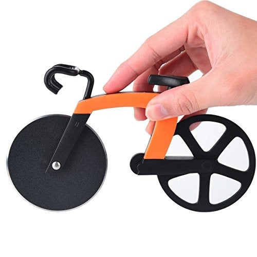 Cortadora De Pizza Bangy Bicycle Antiadherente (naranja) 1