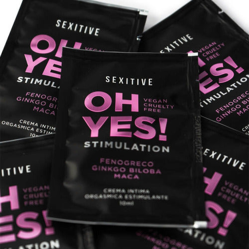 Sexitive Oh Yes! Pack X5 Orgasmic Stimulating Cream 2