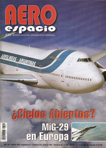 Revista Aeroespacio Nª 549 0