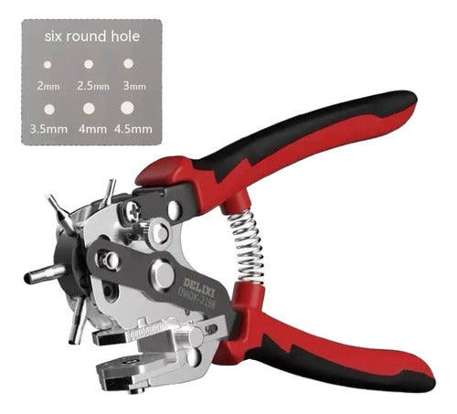 Delixi Professional Multi-Punch Pliers 0