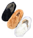 Artesanal Black, Honey and White Unisex Wool Slippers with Rubber Sole 0