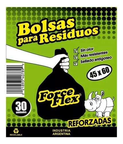 A&C Bolsa De Residuos Negra 45x60 Por 100 Unidades 35 Micrones 0