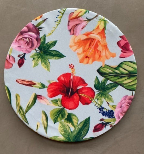 Rita Model 34cm Round Placemat - Practical Polyester Table Decor 0