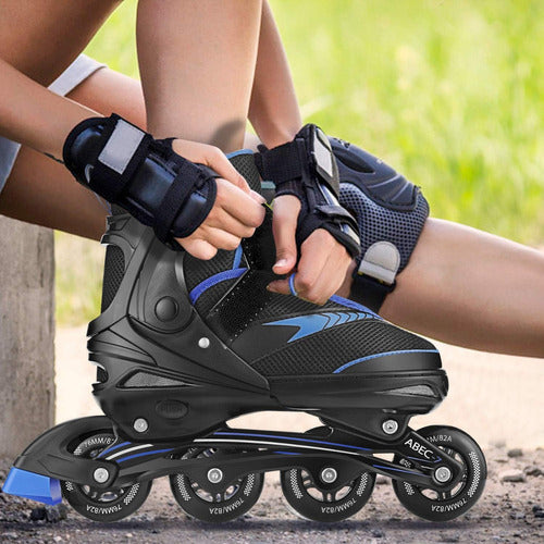 Generic Expandable Professional Adult Inline Skate with Large Wheel 5