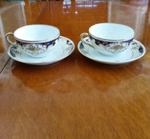 Tazas De Porcelana Cascara De Huevo Noritake Japan 0