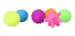 Conjunto De Bolas 6 Peças Texturizadas Para Bebês Shiny Toys 6