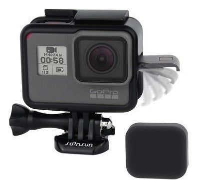 GoPro Hero5 Black Frame Protector Shell Case Mount with Lens Cover 1