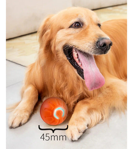 Macarons Bazar Interactive Rechargeable Smart Ball for Dogs and Cats 4