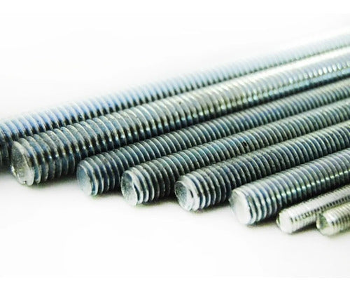 Zinc Plated Threaded Rod 3/16 x 1 Meter 4-Pack Bolts 0