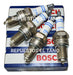 Bosch Spark Plug and Cable Kit for Fiat 147 Spazio M/Type 1.4-1.6 GNC 1