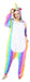 Velvet Unicorn Rainbow Adult Pajamas S-M-L-XL 12801 0