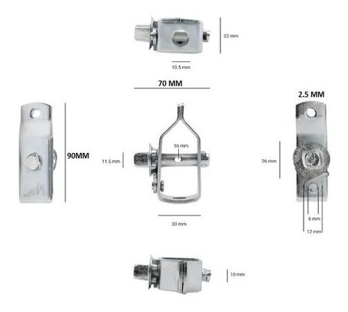 X10 Fence Wire Tensioner Kit for Small Wire 3