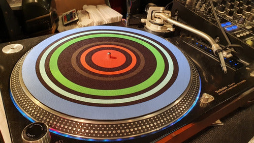 DJPROAUDIO Blue Monday Slipmat Paño Para Bandejas Espuma Lo Mejor 4