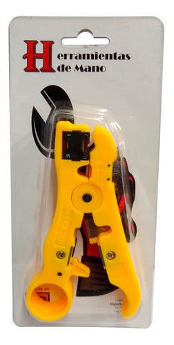 Professional Rotating Cable Stripper & Cutter for RG59/6 & RG7/11 - ja PLC3020 4