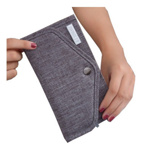 Trotamundos Document Holder Wallet with Clasp 1