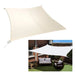 Tecsys High Quality Shade Sail 5 X 3 Meters UV 98% White 1