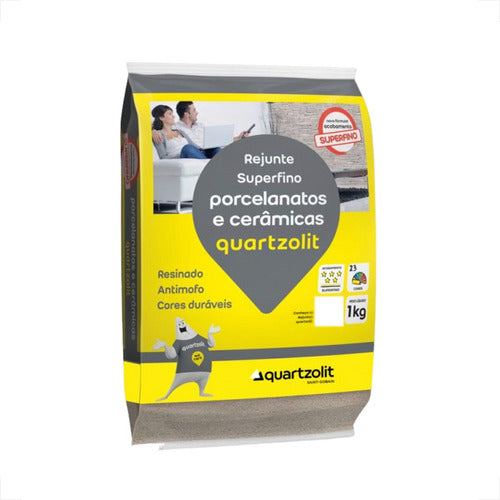 Rejunte Quartzolit 1kg Porcelanato Cortiça 0