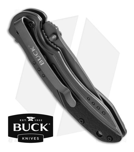 Buck Cortapluma Trigger 0865bks-b Hoja 8,3cm Manual + Clip 6