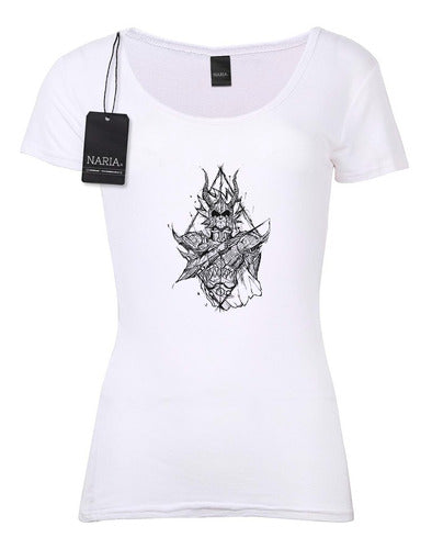 Naria Store Women's T-Shirt Saint Seiya Design Art Logo - Anss1 0