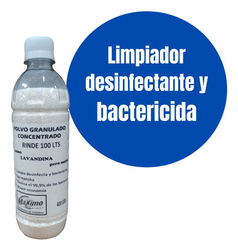 Horizonte Polvo Para Hacer 100 Litros De Lavandina - 400 Grs 3