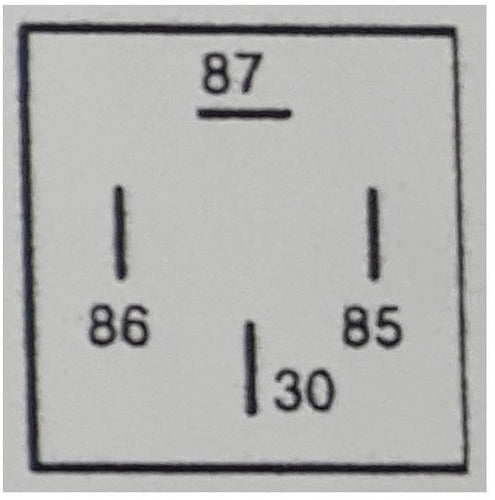 RTM Minirelay/Relay Universal 24V 4 Terminals with Support 2