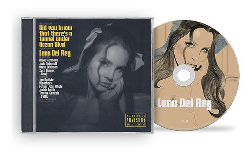 Lana Del Rey - "Did You Know That There’s a Tunnel Under Ocean Blvd" CD - Lana Del Rey Did You Know That Theres A Tunnel ... Cd Nuevo