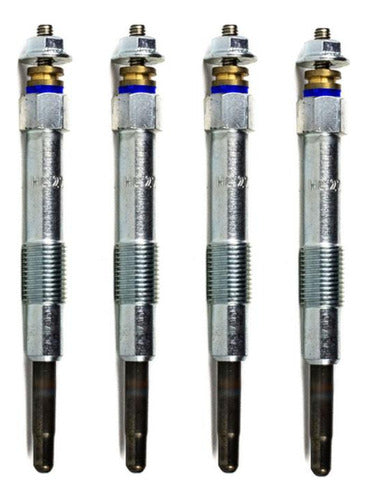 Hescher Kit X4 Preheating Glow Plug HC-272 Alfa Romeo 145 1.9 JTD 0